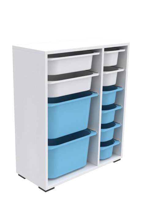 Hanah Home Zen 2D2K6U - Blanco y Azul